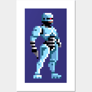 Robocop Pixel Art Posters and Art